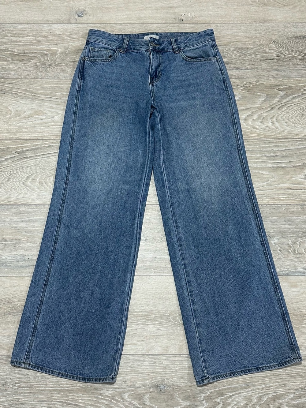 PacSun Low Rise Baggy Jeans Size 27 Wide Leg Y2K 100% Cotton
